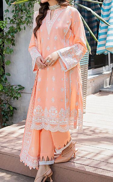 Aik Tea Pink Lawn Suit | Pakistani Lawn Suits- Image 1