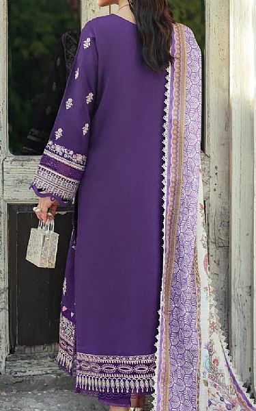 Aabyaan Purple Haze Viscose Suit | Pakistani Winter Dresses in USA- Image 2