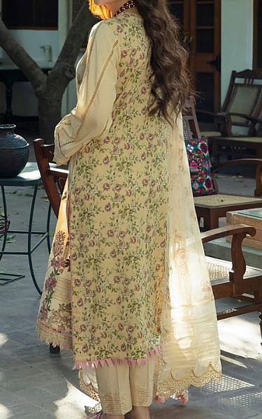 Aabyaan Tan Lawn Suit | Pakistani Dresses in USA- Image 2
