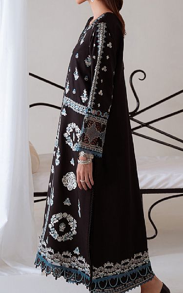 Aabyaan Black Viscose Suit | Pakistani Winter Dresses in USA- Image 2