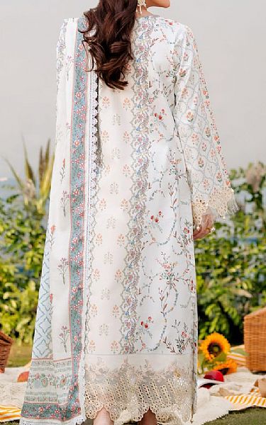 Aabyaan Light Grey Lawn Suit | Pakistani Lawn Dress in USA- Image 2