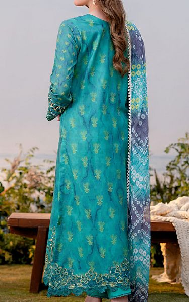Aabyaan Sea Green Lawn Suit | Pakistani Lawn Dress in USA- Image 2