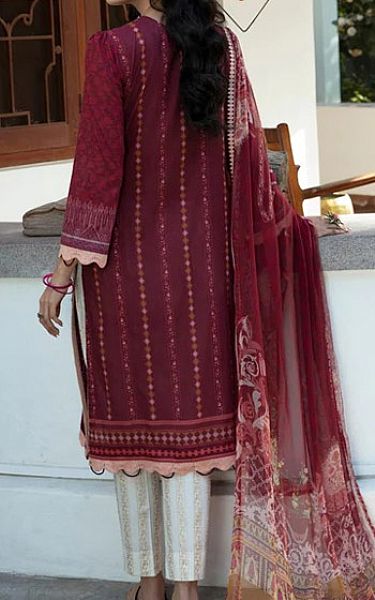 Aabyaan Indigo Lawn Suit | Pakistani Dresses in USA- Image 2