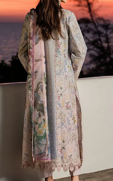 Aabyaan Tan Lawn Suit | Pakistani Lawn Dress in USA- Image 2