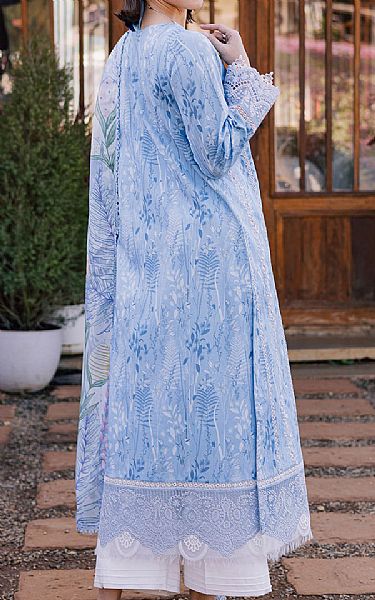Aabyaan Cornflower Lawn Suit | Pakistani Lawn Dress in USA- Image 2
