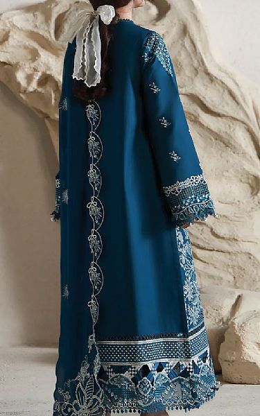 Aabyaan Zinc Blue Lawn Suit | Pakistani Lawn Dress in USA- Image 2