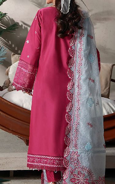 Aabyaan Crimson Lawn Suit | Pakistani Lawn Dress in USA- Image 2