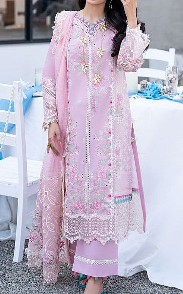 Aabyaan Lilac Lawn Suit | Pakistani Lawn Dress in USA- Image 1
