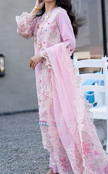 Aabyaan Lilac Lawn Suit | Pakistani Lawn Dress in USA- Image 2