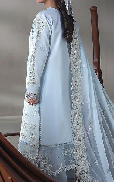Aabyaan Baby Blue Lawn Suit | Pakistani Lawn Dress in USA- Image 2