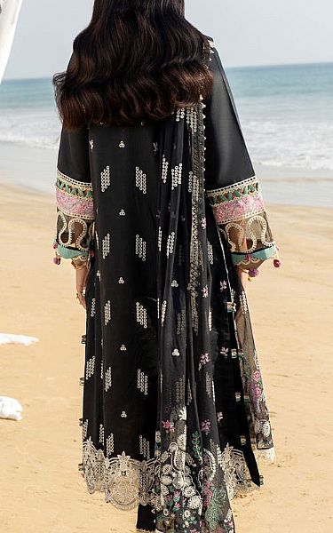 Aabyaan Black Lawn Suit | Pakistani Lawn Dress in USA- Image 2