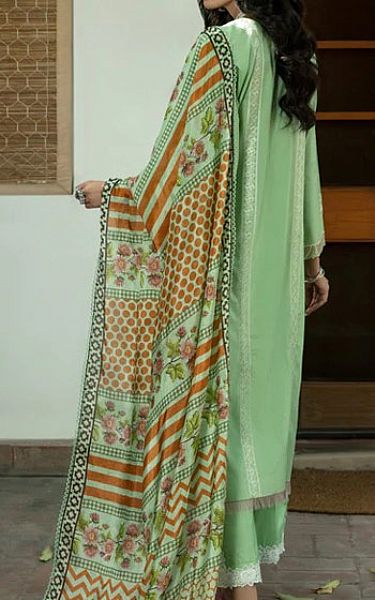 Aabyaan Light Green Lawn Suit | Pakistani Dresses in USA- Image 2