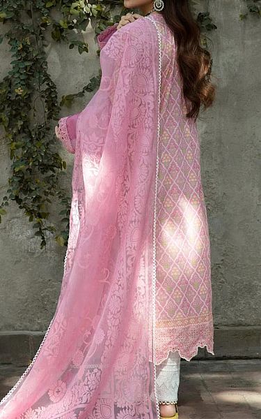 Aabyaan Carnation Pink Lawn Suit | Pakistani Dresses in USA- Image 2