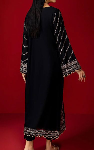 Adans Libas Black Lawn Suit (2 Pcs) | Pakistani Dresses in USA- Image 2