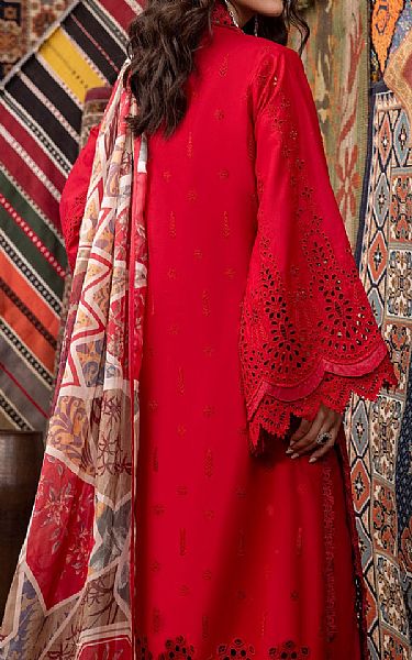 Adans Libas Scarlet Lawn Suit | Pakistani Lawn Suits- Image 2
