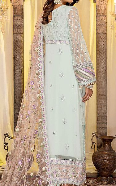 Adans Libas Snow White Chiffon Suit | Pakistani Dresses in USA- Image 2
