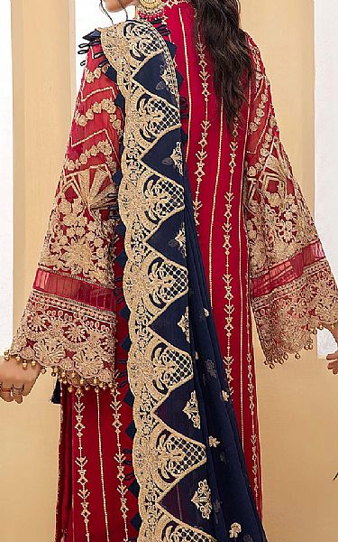 Adans Libas Red Chiffon Suit | Pakistani Dresses in USA- Image 2