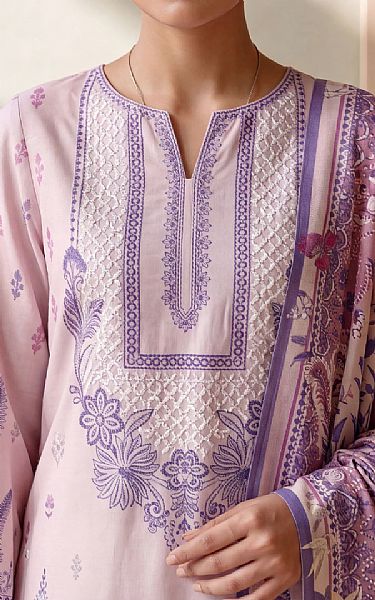 Adans Libas Lilac Lawn Suit | Pakistani Lawn Dress in USA- Image 2