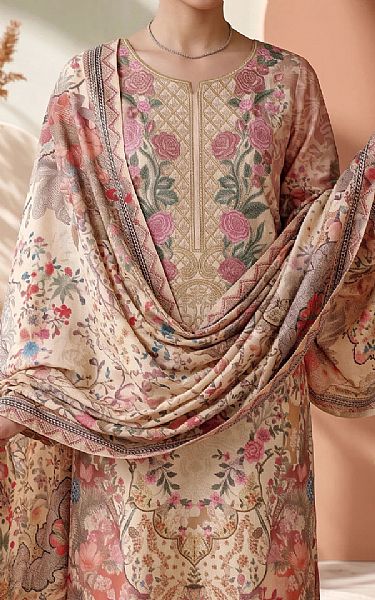 Adans Libas Ivory | Pakistani Lawn Dress in USA- Image 2