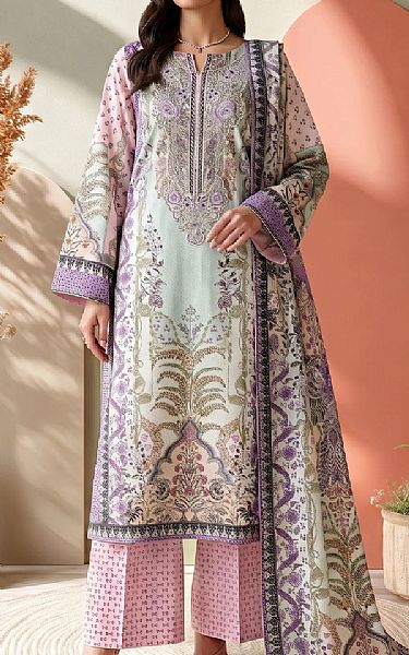 Adans Libas Multicolor Lawn Suit | Pakistani Lawn Dress in USA- Image 1