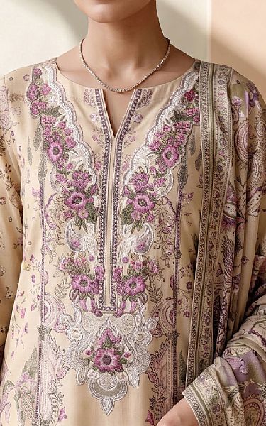 Adans Libas Tan Lawn Suit | Pakistani Lawn Dress in USA- Image 2