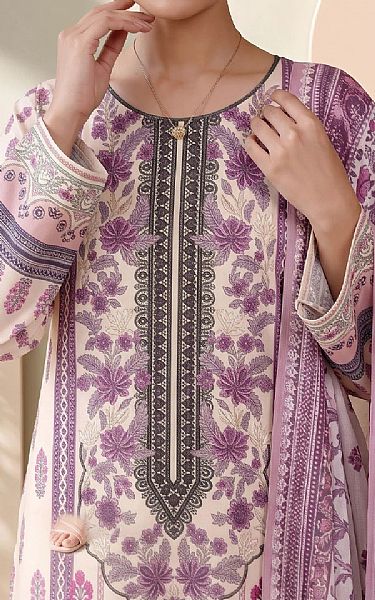 Adans Libas Pink Lawn Suit | Pakistani Lawn Dress in USA- Image 2