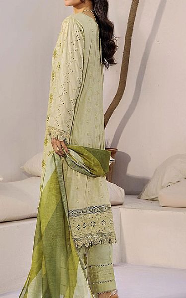 Adans Libas Light Green Lawn Suit | Pakistani Lawn Dress in USA- Image 2