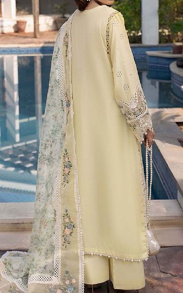 Adans Libas Cream Lawn Suit | Pakistani Lawn Dress in USA- Image 2