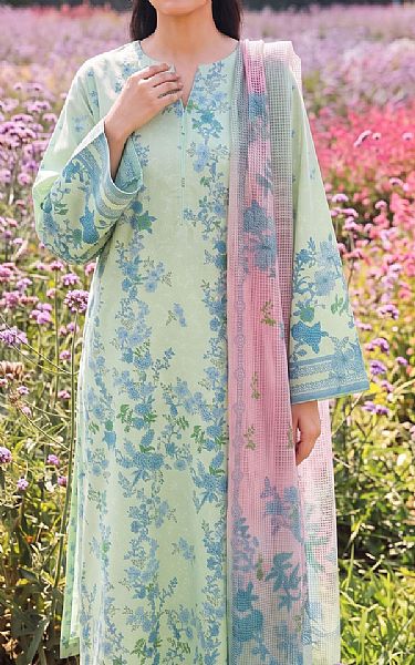 Adans Libas Mint Green Lawn Suit | Pakistani Lawn Dress in USA- Image 2