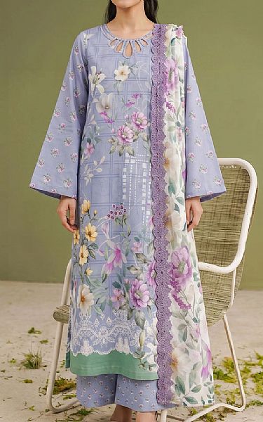 Adans Libas Lavender Lawn Suit | Pakistani Lawn Dress in USA- Image 1