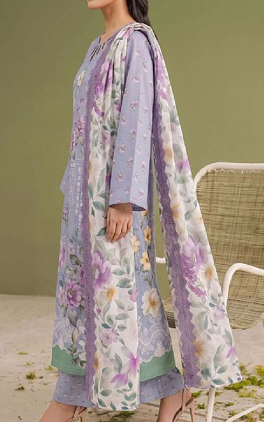 Adans Libas Lavender Lawn Suit | Pakistani Lawn Dress in USA- Image 2