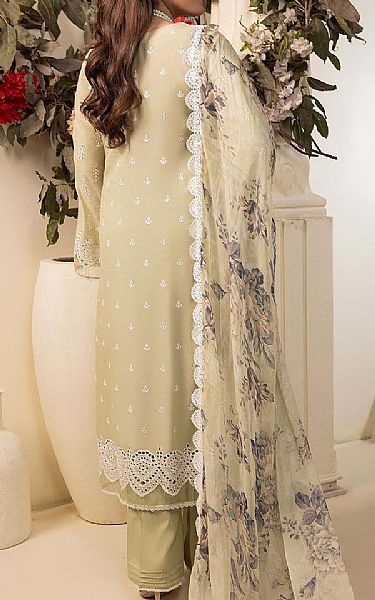 Adans Libas Pistachio Green Lawn Suit | Pakistani Lawn Dress in USA- Image 2