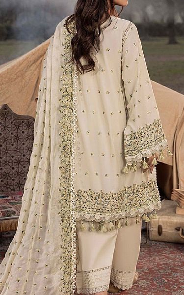 Adans Libas Off-white Lawn Suit | Pakistani Lawn Dress in USA- Image 2