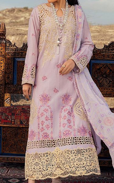 Adans Libas Lilac Lawn Suit | Pakistani Lawn Dress in USA- Image 2