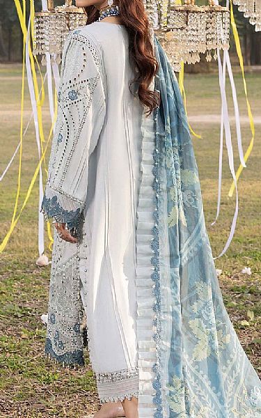 Adans Libas Sky Blue Lawn Suit | Pakistani Lawn Dress in USA- Image 2