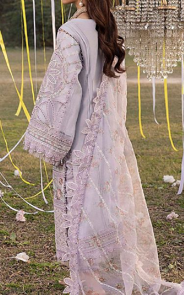 Adans Libas Lilac Lawn Suit | Pakistani Lawn Dress in USA- Image 2