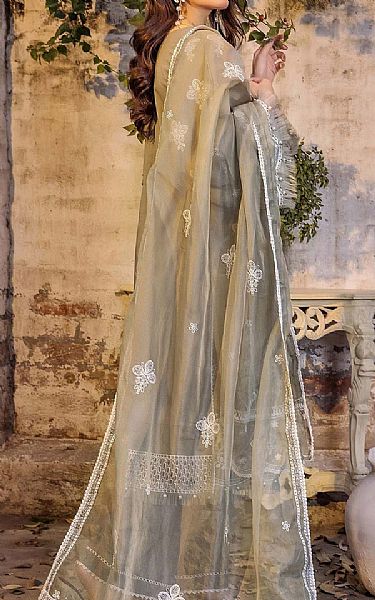 Adans Libas Cloudy Grey Lawn Suit | Pakistani Lawn Dress in USA- Image 2