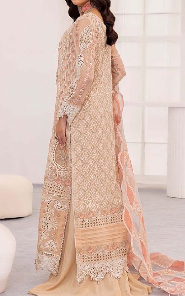 Adans Libas Tumbleweed Chiffon Suit | Pakistani Embroidered Chiffon Dresses USA- Image 3