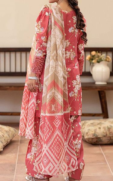 Adans Libas Coral Lawn Suit | Pakistani Lawn Dress in USA- Image 2