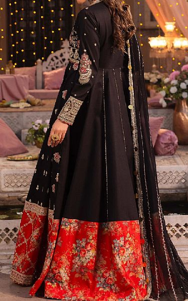Adans Libas Black Lawn Suit | Pakistani Lawn Dress in USA- Image 2