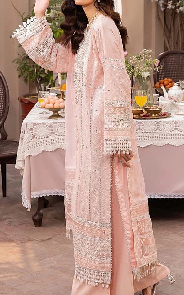 Adans Libas Oyster Pink Lawn Suit | Pakistani Lawn Dress in USA- Image 2