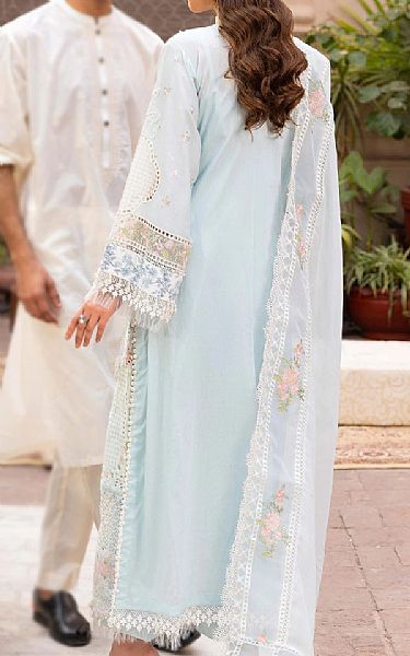 Adans Libas Light Blue Lawn Suit | Pakistani Lawn Dress in USA- Image 2