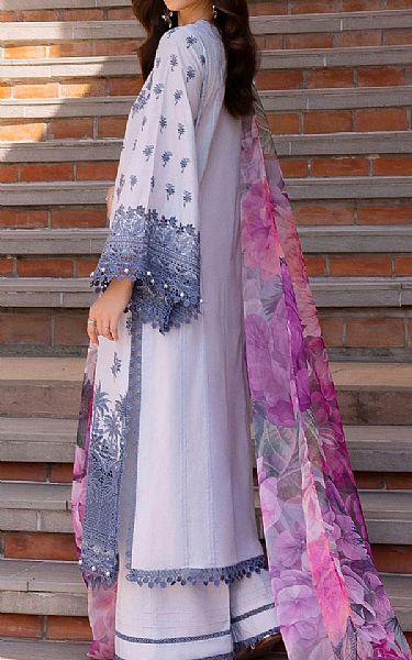 Adans Libas Languid Lavender Lawn Suit | Pakistani Lawn Dress in USA- Image 2