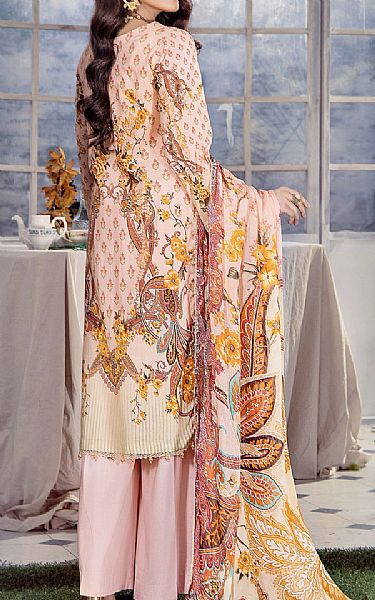 Adans Libas Cavern Pink Lawn Suit | Pakistani Lawn Suits- Image 2