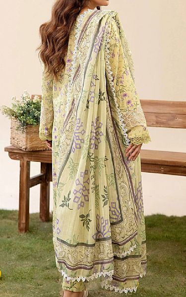 Adans Libas Green Lawn Suit | Pakistani Lawn Dress in USA- Image 2