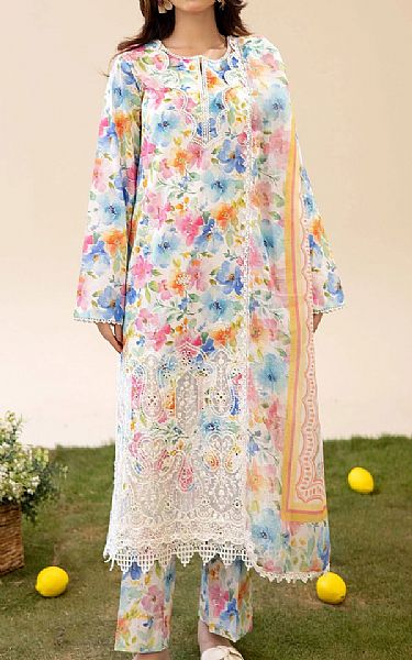 Adans Libas Multicolor Lawn Suit | Pakistani Lawn Dress in USA- Image 1