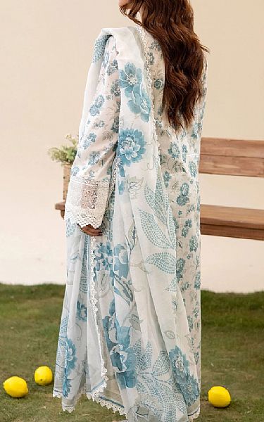 Adans Libas Off-white Lawn Suit | Pakistani Lawn Dress in USA- Image 2