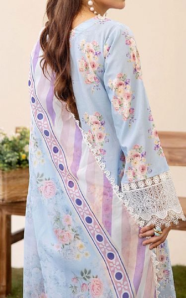 Adans Libas Baby Blue Lawn Suit | Pakistani Lawn Dress in USA- Image 2