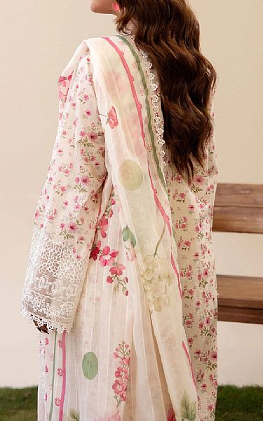 Adans Libas Ivory Lawn Suit | Pakistani Lawn Dress in USA- Image 2