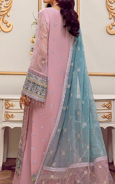 Baby Pink Chiffon Suit | Pakistani Dresses in USA